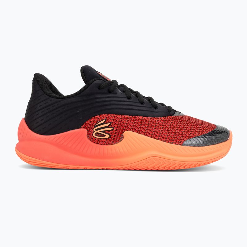 Buty do koszykówki Under Armour Curry Splash 26 black/electric tangerine/racer red 2