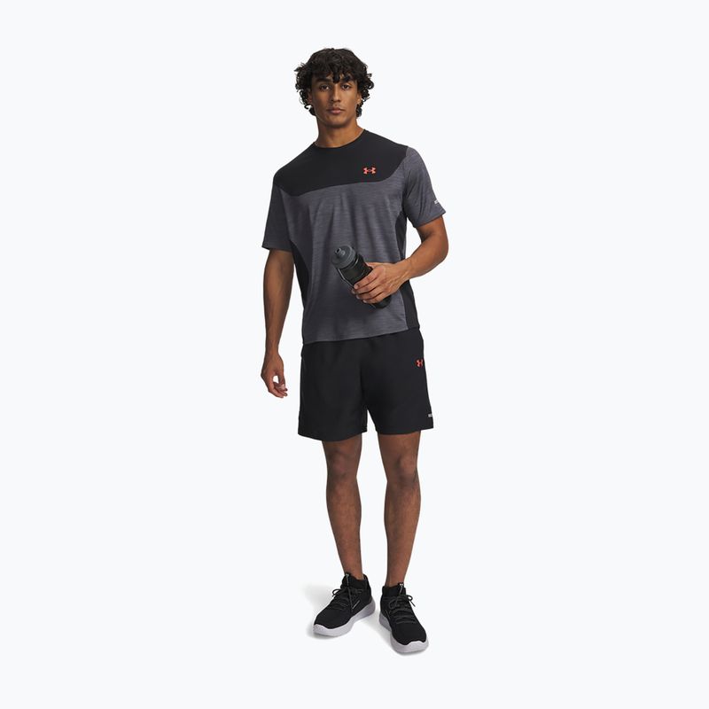Spodenki treningowe męskie Under Armour Tech Utility black/venom red 2
