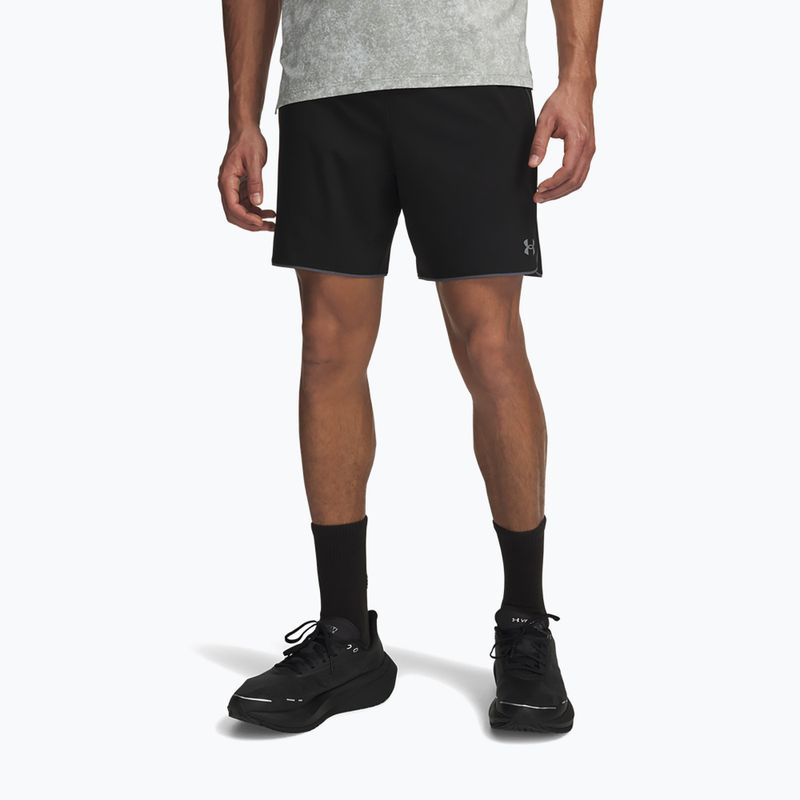 Spodenki do biegania męskie Under Armour Velociti Pro 2IN1 Shorts ultimate black/reflective