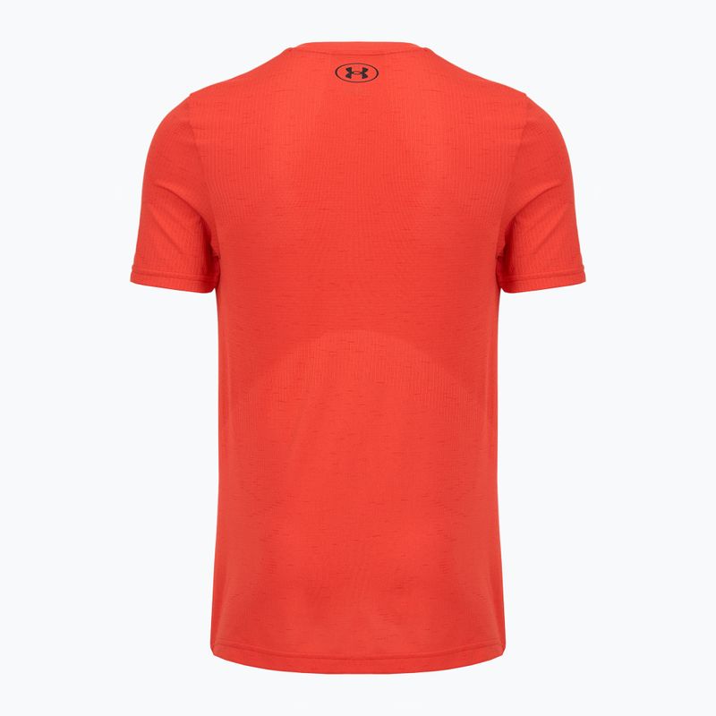 Koszulka treningowa męska Under Armour Vanish Seamless venom red/black 2