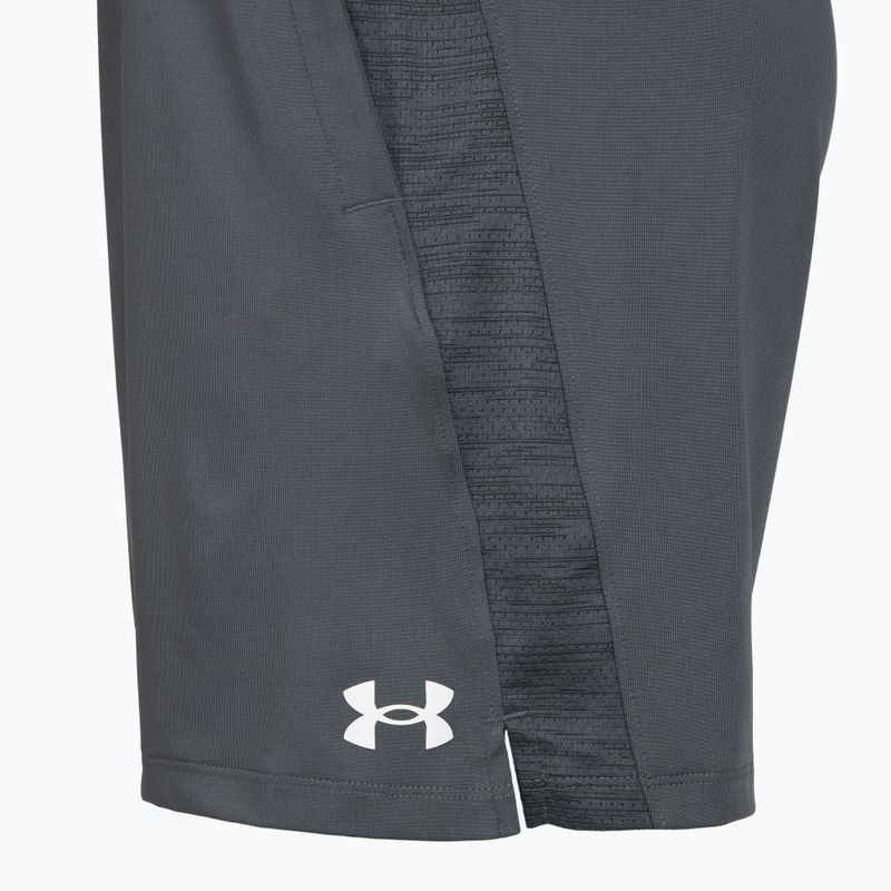 Spodenki treningowe męskie Under Armour Tech Vent 7IN Shorts castlerock/castlerock/white 7