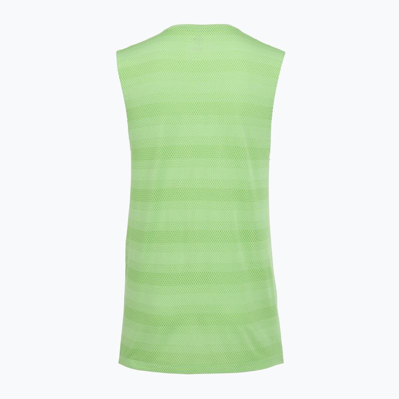 Koszulka do biegania męska Under Armour Velociti Tank lumos lime/white 2