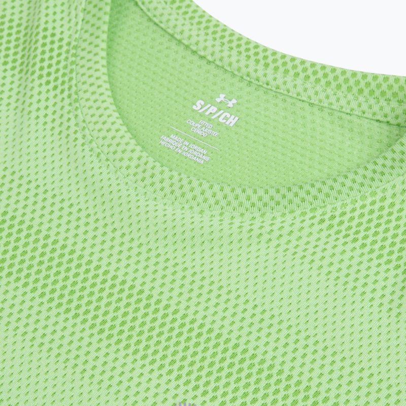 Koszulka do biegania męska Under Armour Velociti Tank lumos lime/white 3