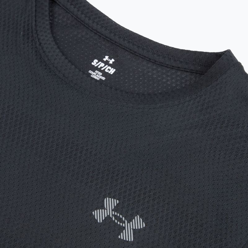 Koszulka do biegania męska Under Armour Velociti black/black/metallic silver 3