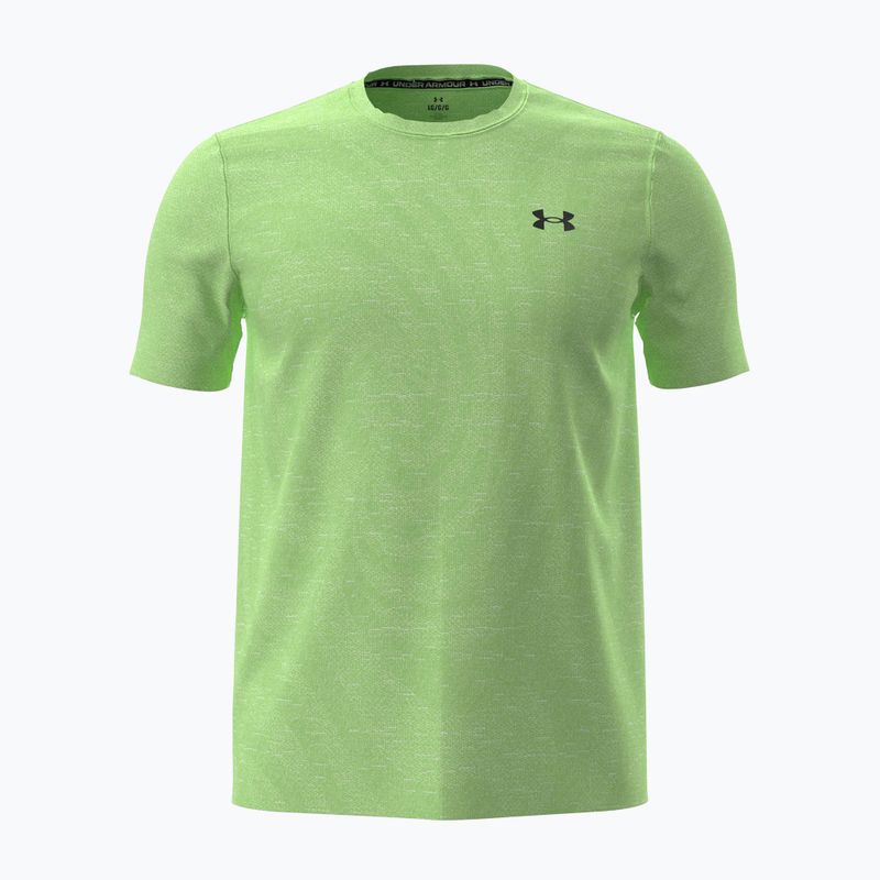 Koszulka treningowa męska Under Armour Vanish Seamless Novelty lumos lime/black