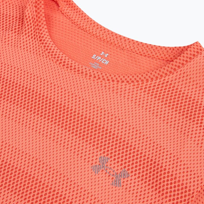 Koszulka do biegania męska Under Armour Velociti electric tangerine/black/green mode 3