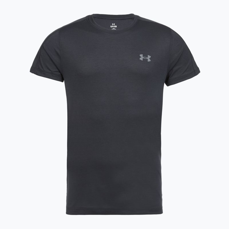 Koszulka do biegania męska Under Armour Velociti Reflect black/black/metallic silver