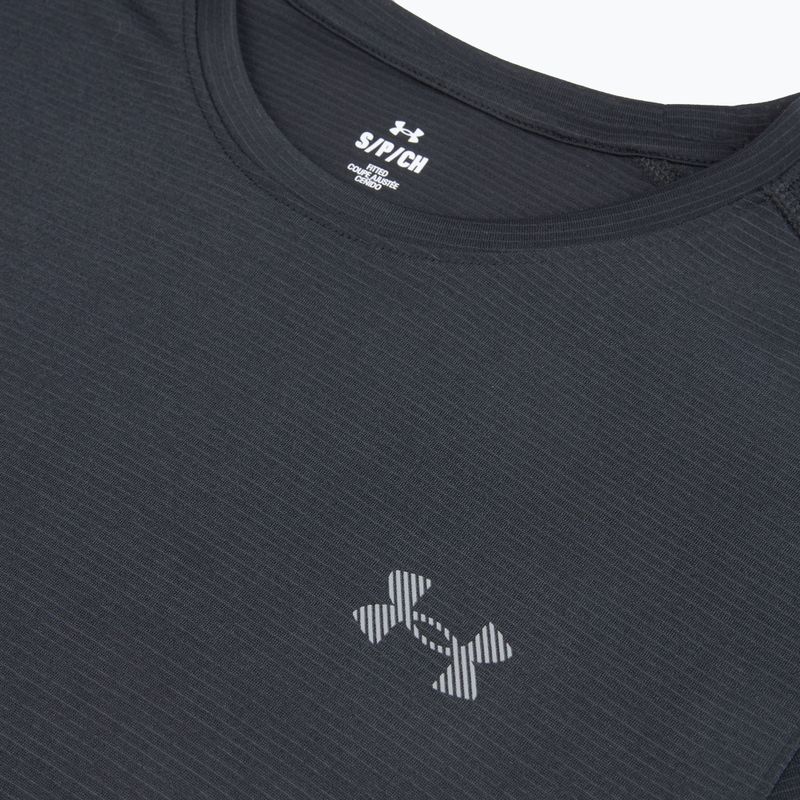 Koszulka do biegania męska Under Armour Velociti Reflect black/black/metallic silver 3
