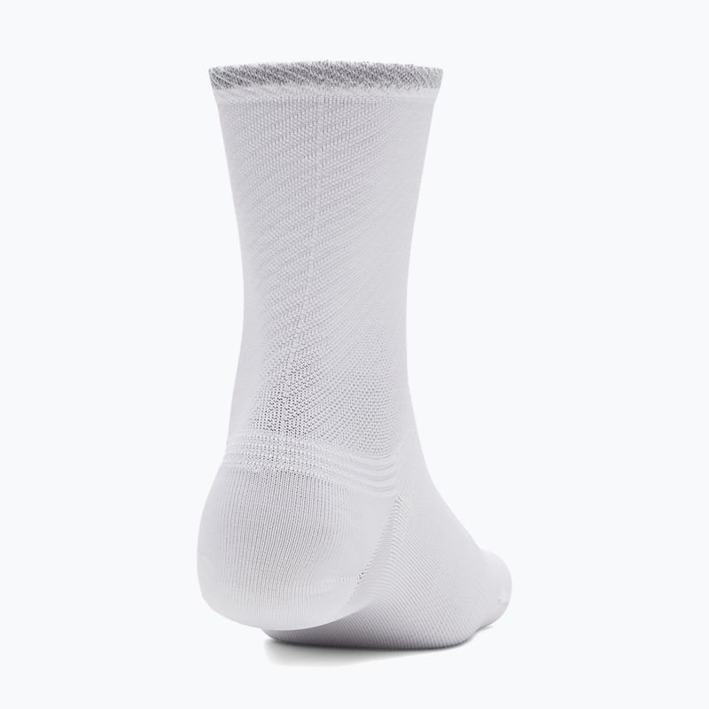Skarpety Under Armour Velociti Lite Crew white/black/distant gray 2