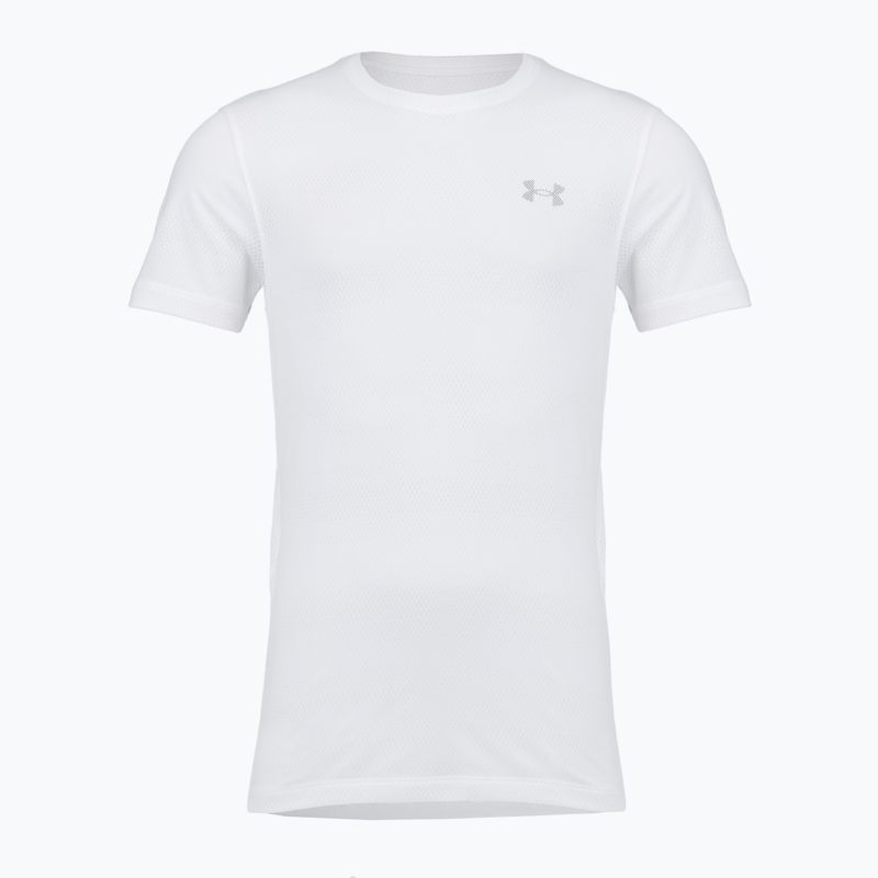 Koszulka do biegania męska Under Armour Velociti white/black/distant gray