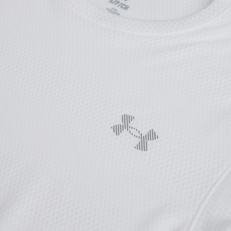 Koszulka do biegania męska Under Armour Velociti white/black/distant gray 3