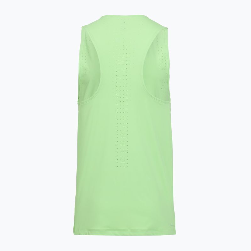 Koszulka do biegania męska Under Armour Velociti Pro Singlet lumos lime/white 2