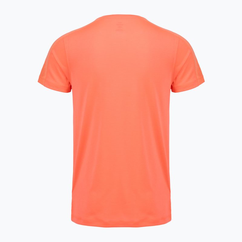 Koszulka do biegania męska Under Armour Velociti Reflect electric tangerine/black/green mode 2