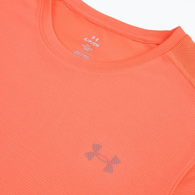 Koszulka do biegania męska Under Armour Velociti Reflect electric tangerine/black/green mode 3