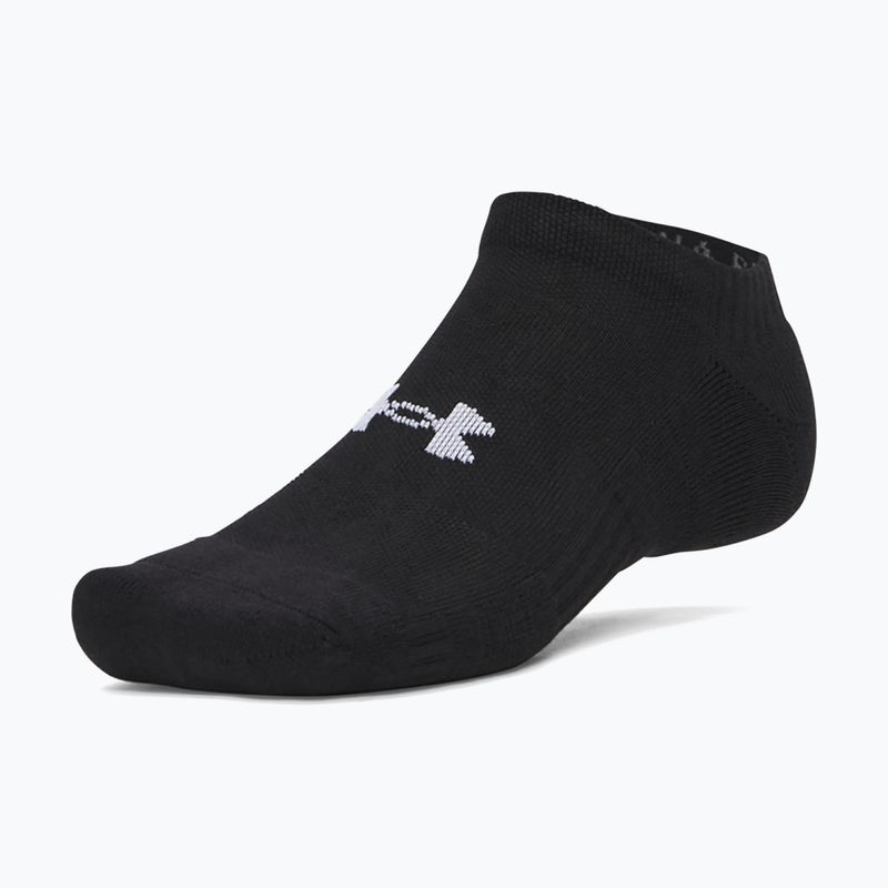 Skarpety męskie Under Armour Performance Cotton NS 3 pary ultimate black/ultimate black/white 2