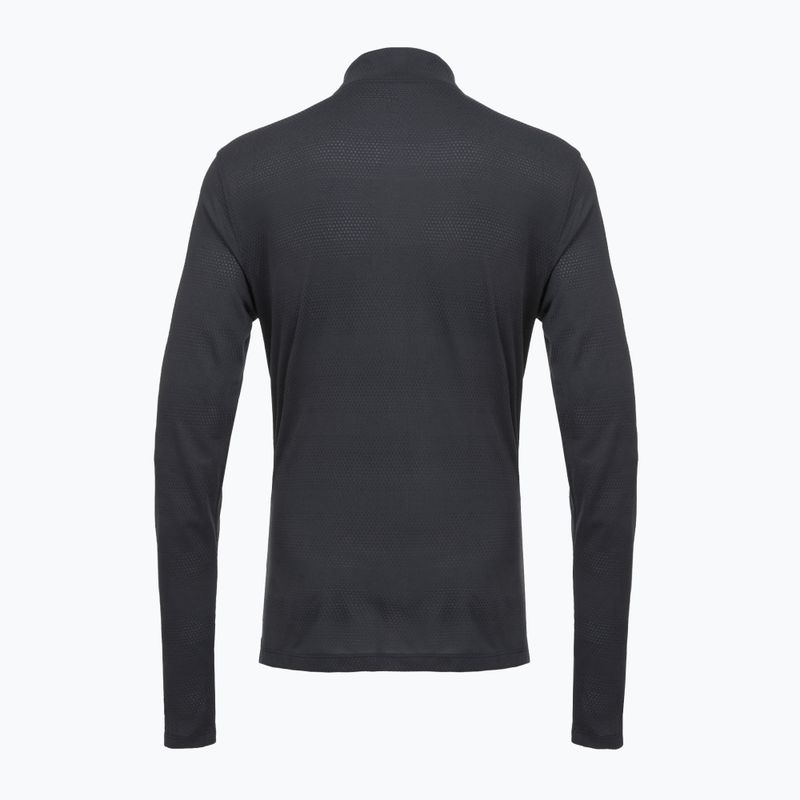 Bluza do biegania męska Under Armour Velociti 1/4 Zip black/black/metallic silver 2