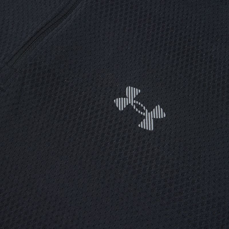 Bluza do biegania męska Under Armour Velociti 1/4 Zip black/black/metallic silver 3