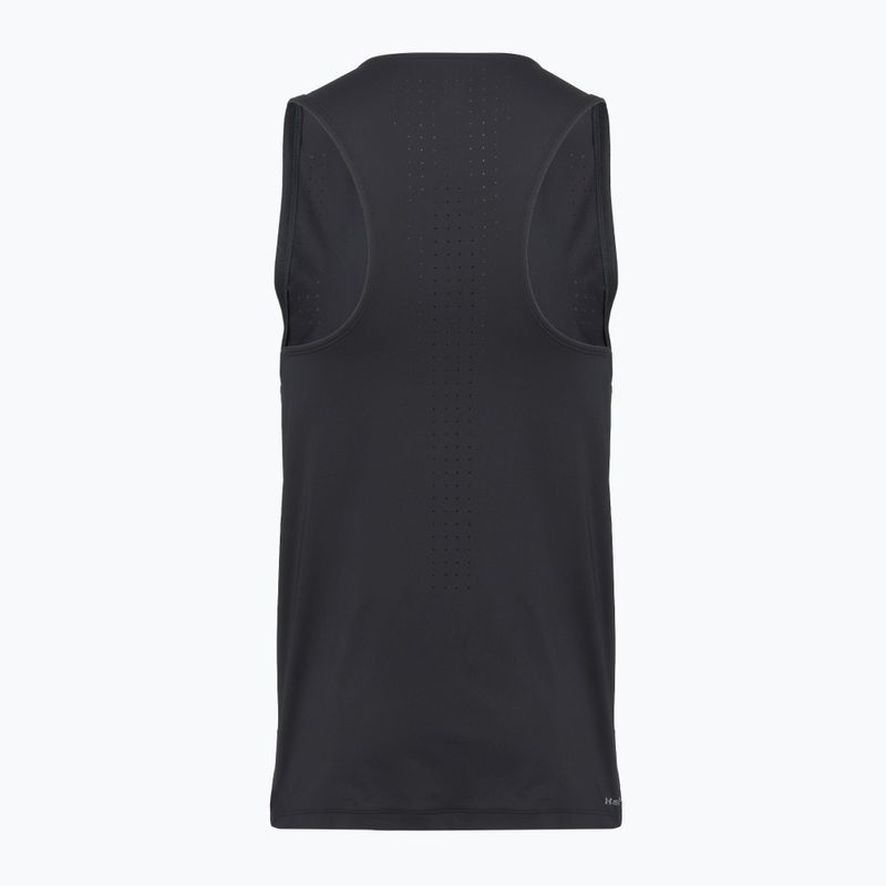 Koszulka do biegania męska Under Armour Velociti Pro Singlet black/black/metallic silver 2