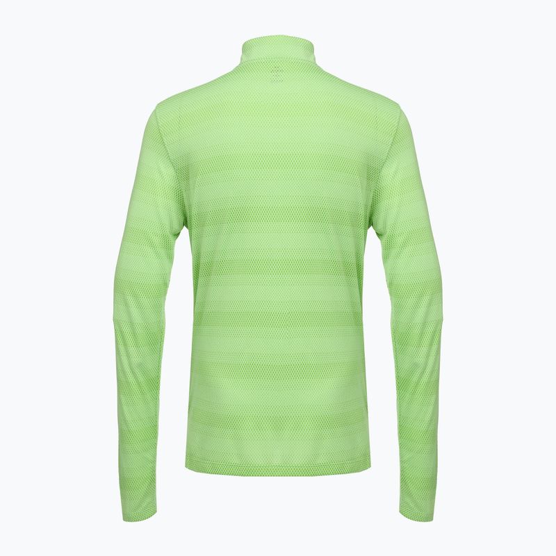 Bluza do biegania męska Under Armour Velociti 1/4 Zip lumos lime/white 2