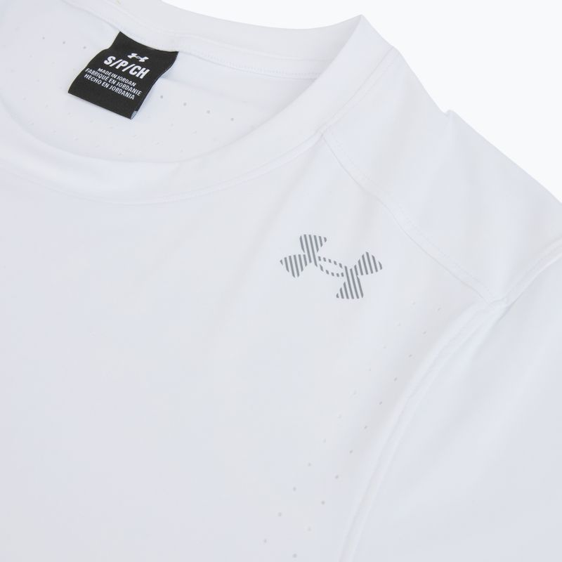 Koszulka do biegania męska Under Armour Velociti Pro white/black/distant gray 3