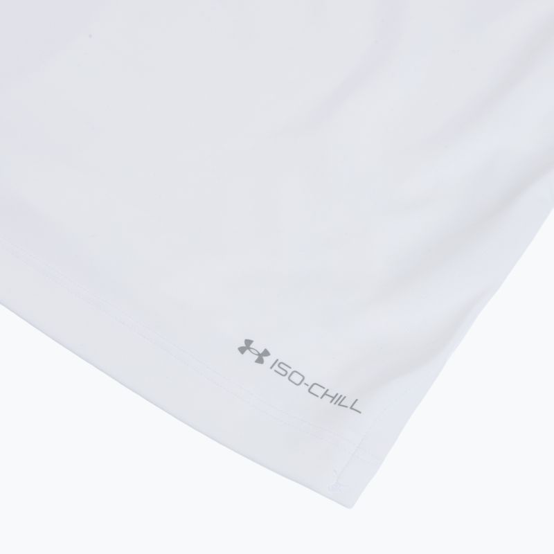 Koszulka do biegania męska Under Armour Velociti Pro white/black/distant gray 4