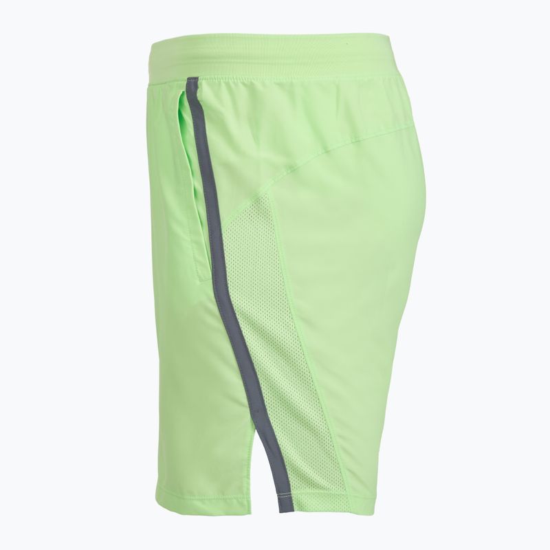 Spodenki do biegania męskie Under Armour Launch 7" lumos lime/white 3