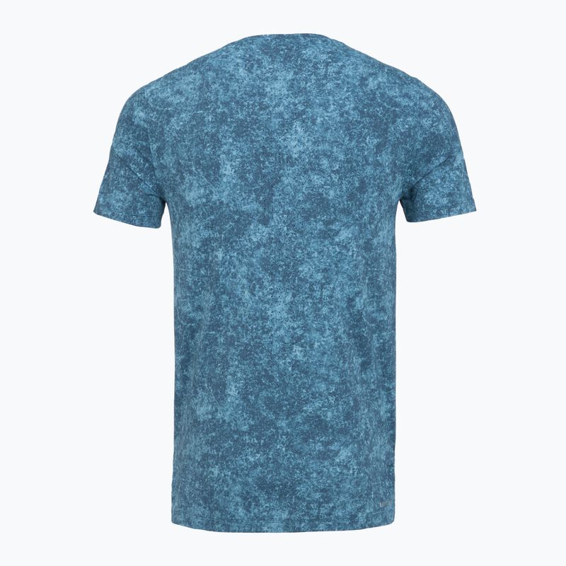 Koszulka do biegania męska Under Armour Velociti Pro Print wham blue/boundless blue/black 2