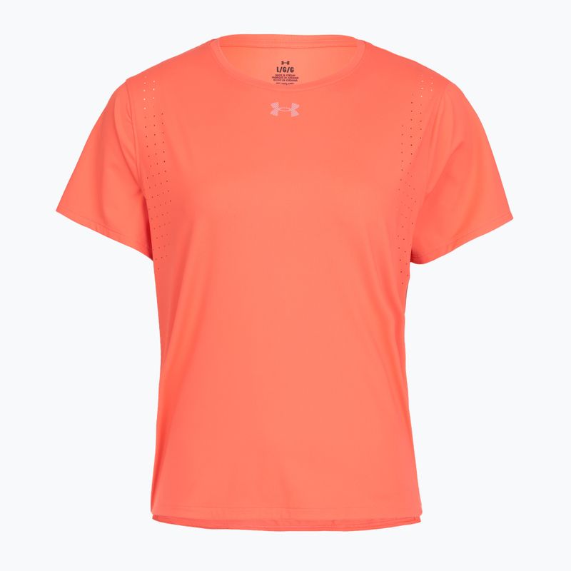 Koszulka do biegania damska Under Armour Velociti Pro electric tangerine/black/green mode