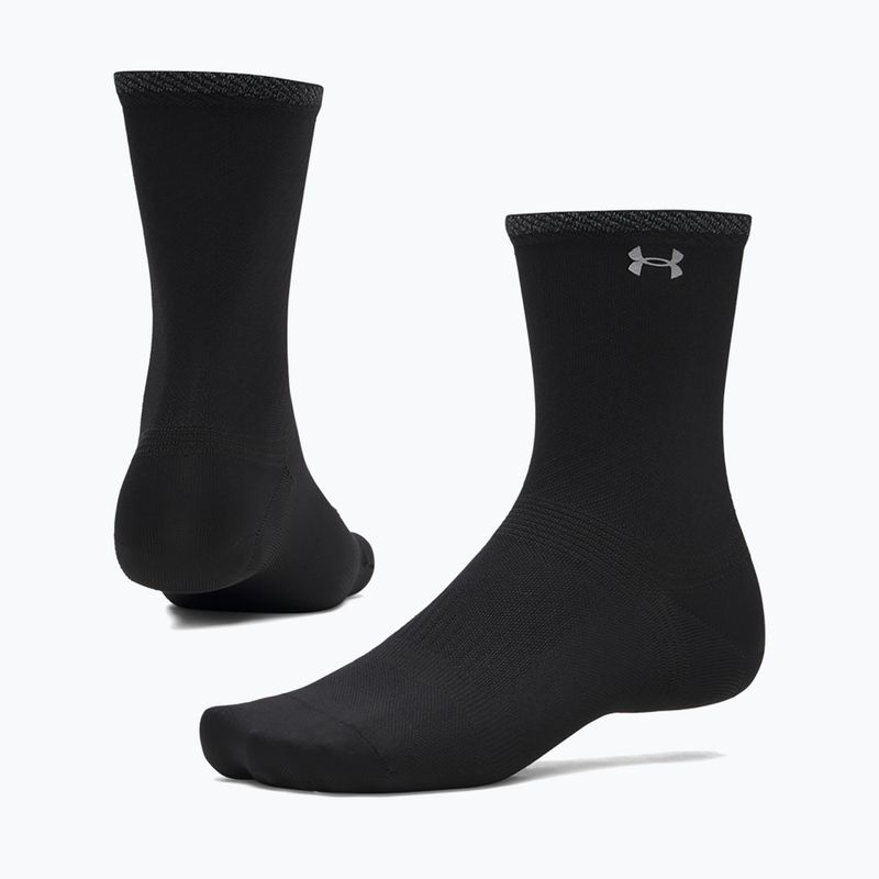 Skarpety Under Armour Velociti Lite Crew ultimate black/ultimate black/ultimate black 3