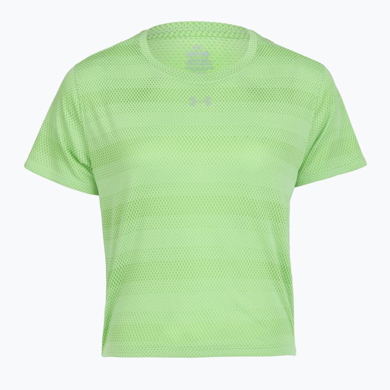 Koszulka do biegania damska Under Armour Velociti lumos lime/white