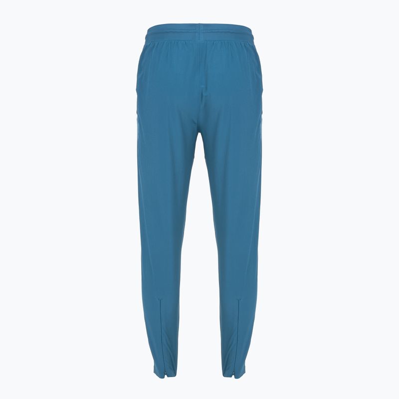 Spodnie do biegania damskie Under Armour Velociti Pro wham blue/hyper green/white 2