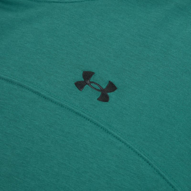 Bluza męska Under Armour Rival LW Hoodie rack green/black 3