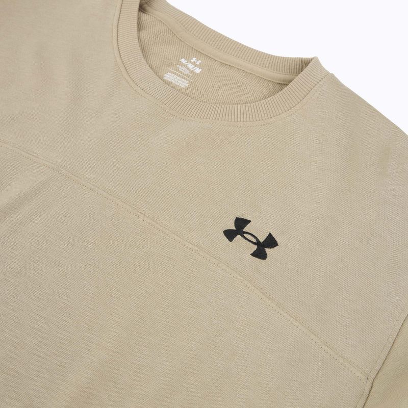 Bluza męska Under Armour Rival LW Crew city khaki/black 3