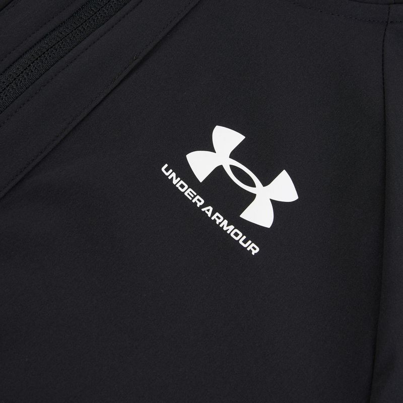 Kurtka sportowa dziecięca Under Armour Vibe Woven Windbreaker Jacket black/white 3