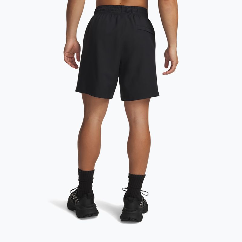 Spodenki treningowe męskie Under Armour Unstoppable Woven Shorts black/black 3