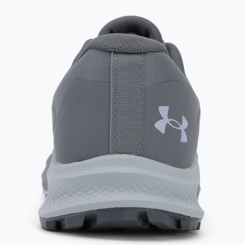 Buty do biegania damskie Under Armour Charged Bandit Trail 3 titan grey/castlerock/purple crest 6