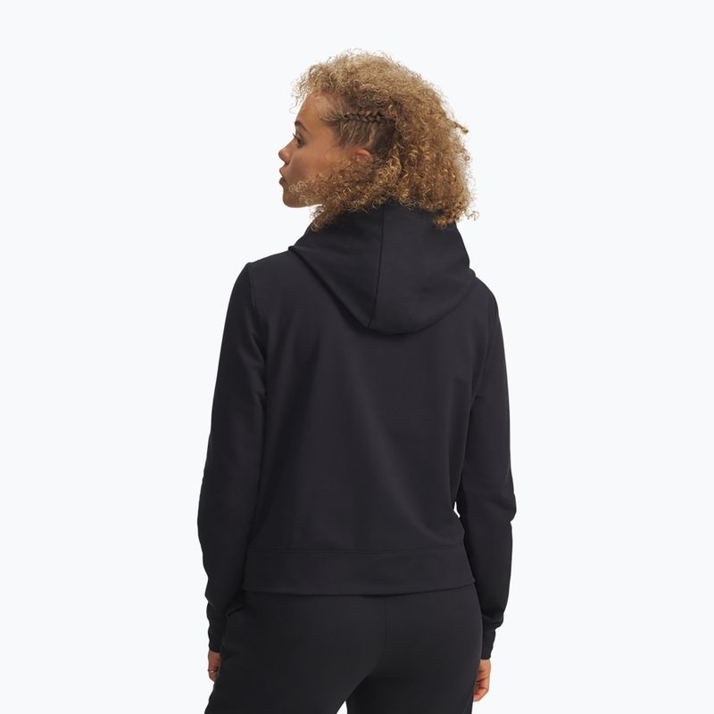 Bluza damska Under Armour Sport Terry Hoodie black/white 2