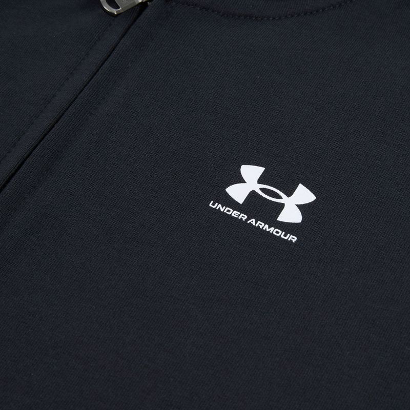 Bluza damska Under Armour Sport Terry FZ black/white 3