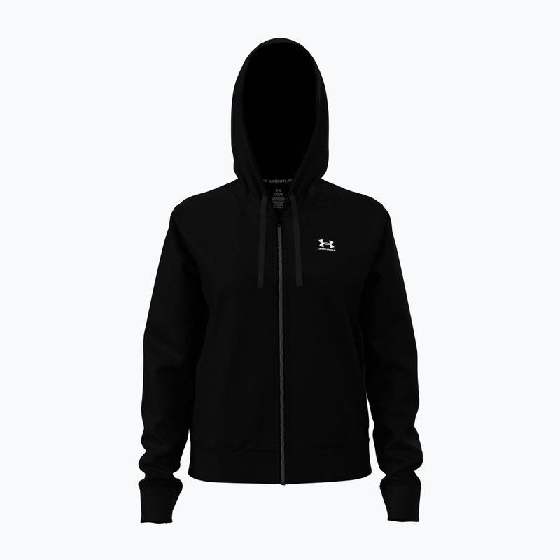 Bluza damska Under Armour Sport Terry FZ black/white 5