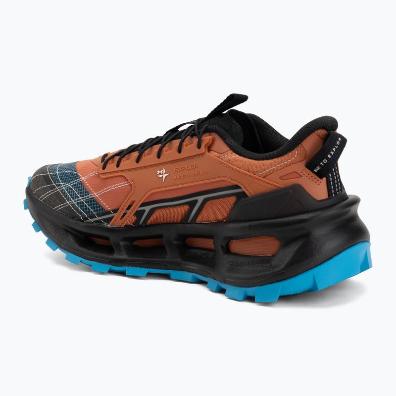 Buty do biegania Under Armour UA Explor Trail org/blk/orange/noir/anaranjado negro 3