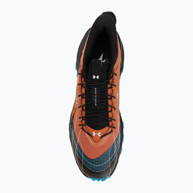 Buty do biegania Under Armour UA Explor Trail org/blk/orange/noir/anaranjado negro 5