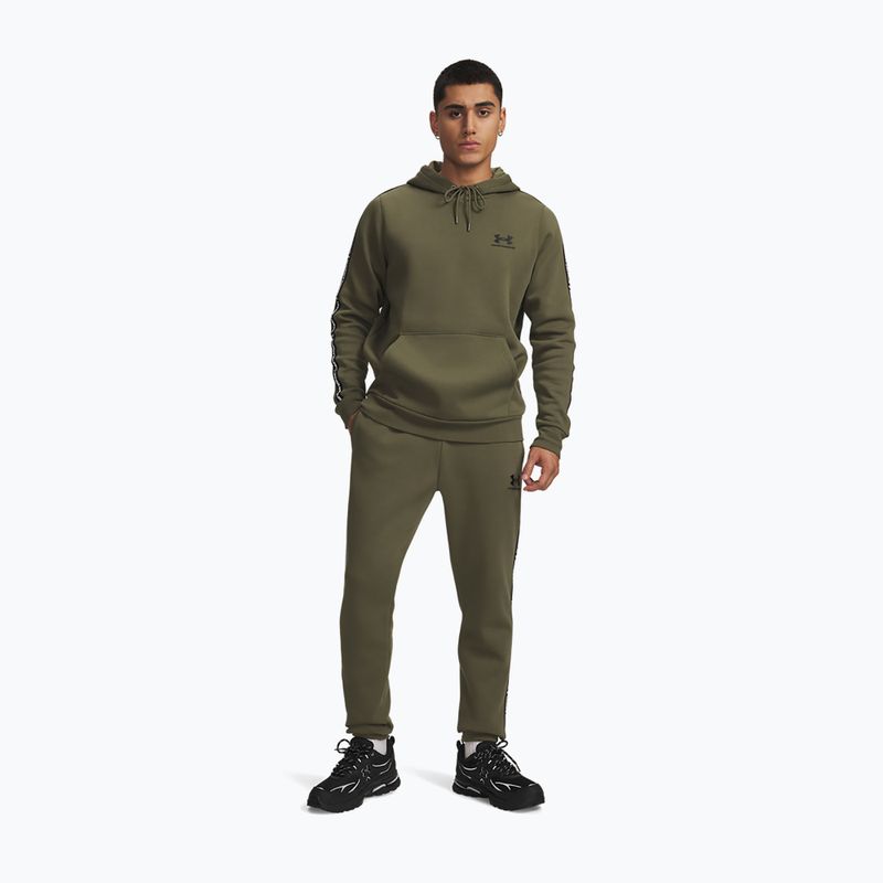Spodnie męskie Under Armour Icon Fleece Jogger marine od green/black 2