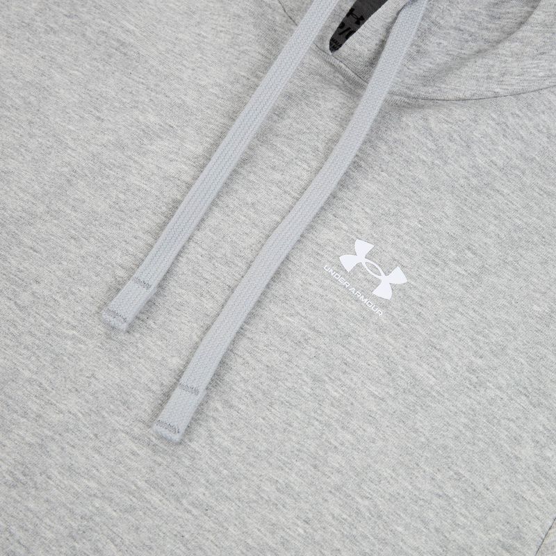 Bluza damska Under Armour Sport Terry Hoodie mod gray light heather/white 4