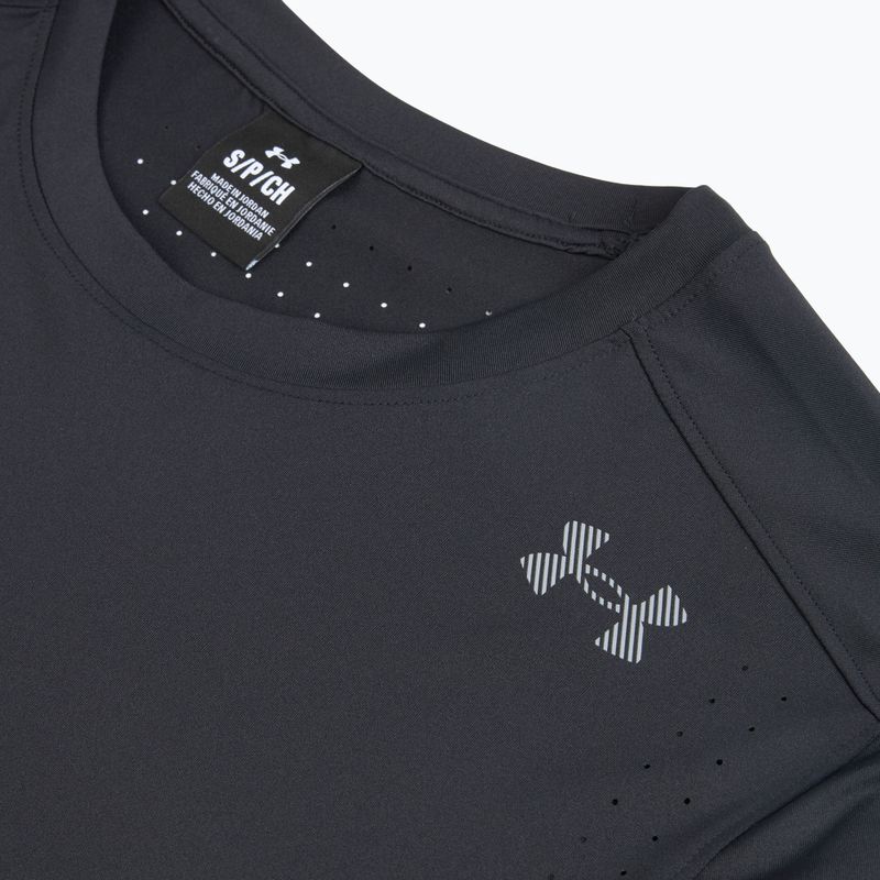 Koszulka do biegania męska Under Armour Velociti Pro black/black/metallic silver 3