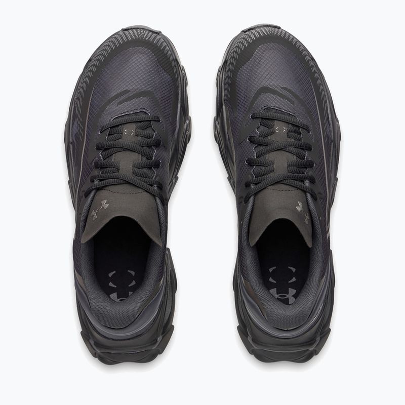 Buty do biegania męskie Under Armour Halo Racer 2 black/anthracite/metallic black 3