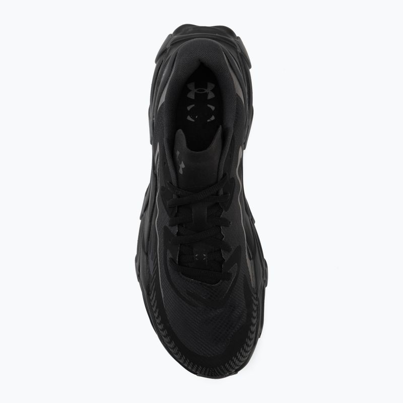Buty do biegania męskie Under Armour Halo Racer 2 black/anthracite/metallic black 5
