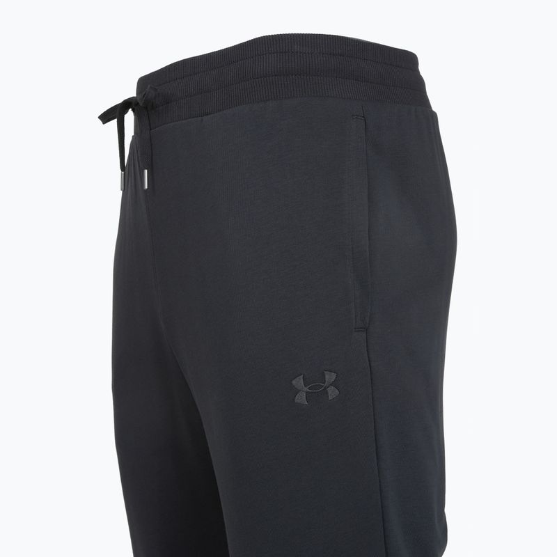 Spodnie męskie Under Armour Rival LW Jogger black/black 3