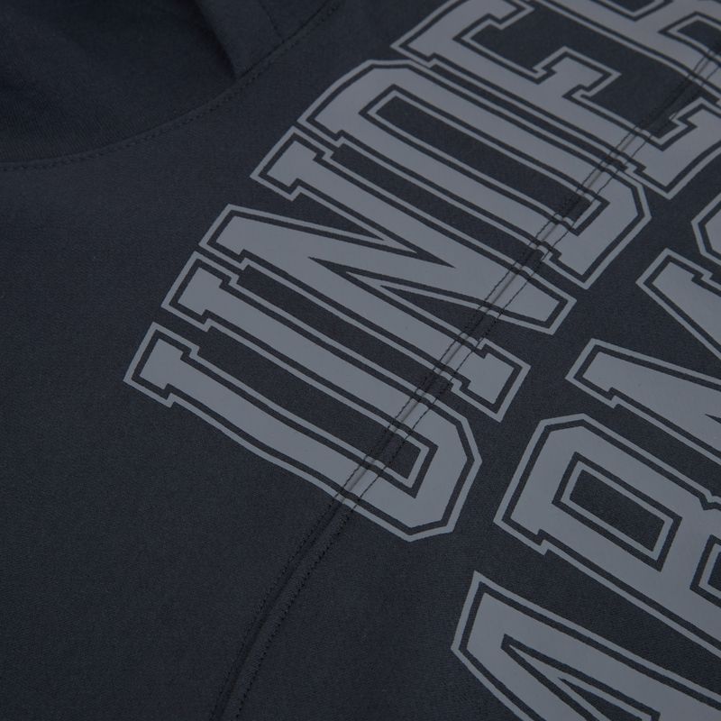 Bluza męska Under Armour Rival LW Graphic Hoodie black/black 6