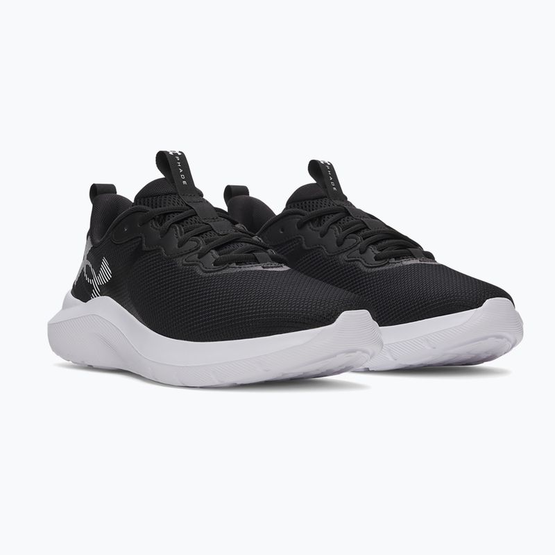 Buty do biegania męskie Under Armour Phade RN 4 black/black/white 2