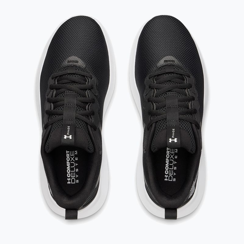 Buty do biegania męskie Under Armour Phade RN 4 black/black/white 3